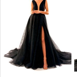 Milla Black Gown